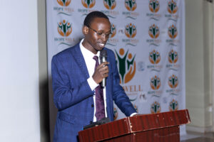 Programs co-ordinator during our end of year fundraising dinner